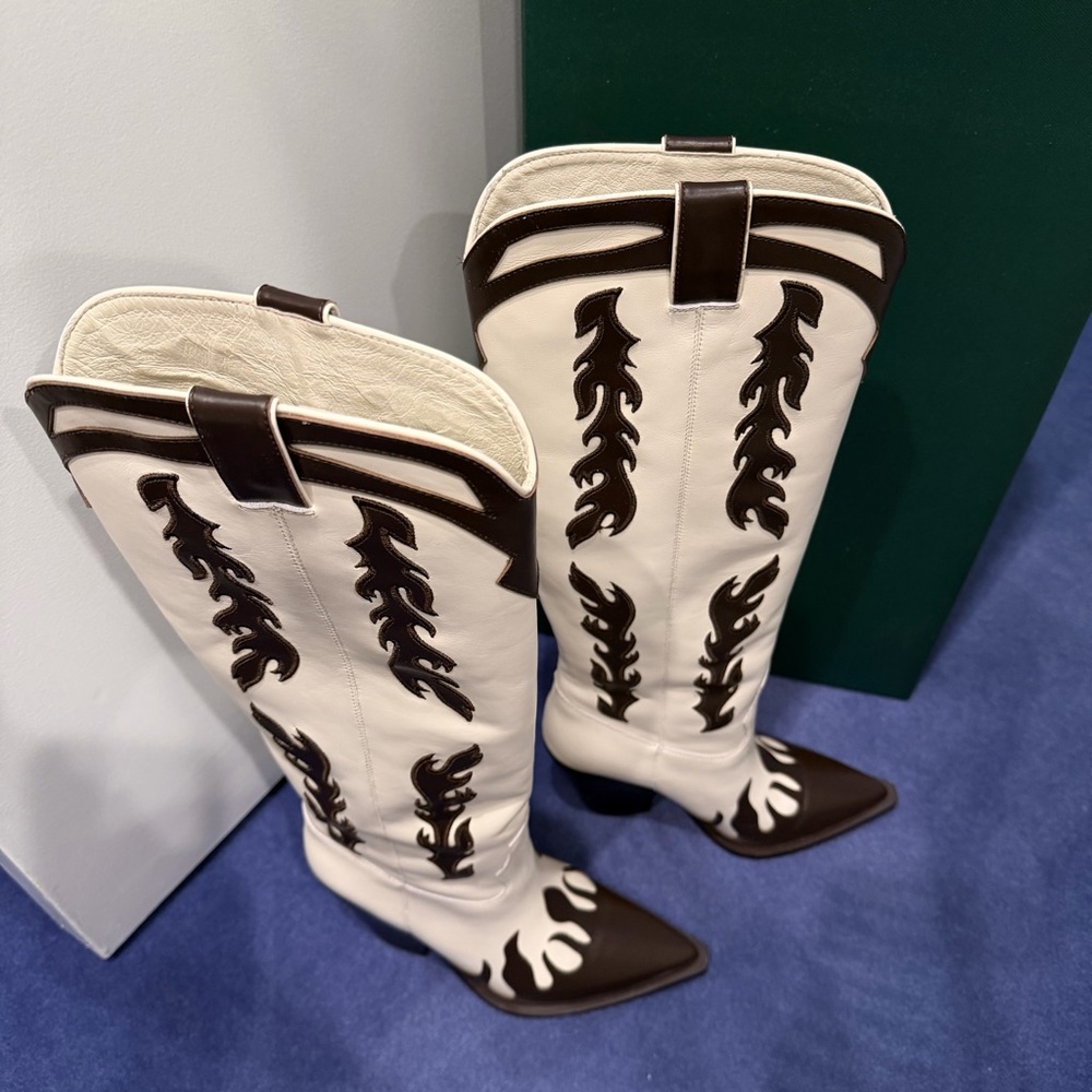 NWT. MARC NOLAN Belle Knee High Boots - Picture 4 of 8